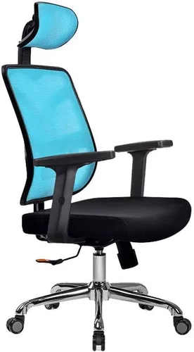Silla de computadora reclinable para el hogar, minimalista, oficina, estudio, respaldo elevador, cintura giratoria, asiento de red para juegos (E)