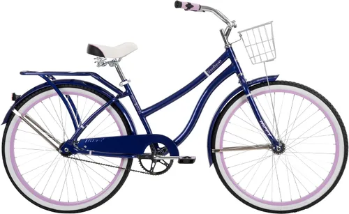 Miniatura 11 de Huffy Cruiser Bike, Fairmont or Woodhaven Model, 20/24/26 Inch Sizes, Perfect for Casual Rides, Ergonomic Design, Rear Rack and Basket on Woodhaven