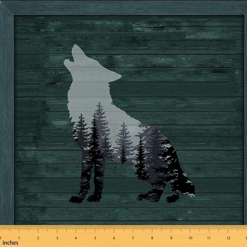 Miniatura 12 de Tela de ciervo bonita por yarda para niñas y niños, decoración de caza de ciervos, impermeable, tela para exteriores, estampado de pata de oso