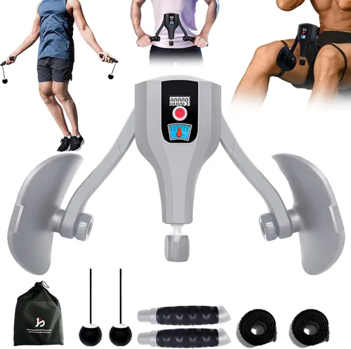 Miniatura 7 de Entrenador de muslos Pro de 0 a 132 libras de resistencia ajustable, ejercitador Kegel interior del muslo y suelo pélvico con asas de entrenamiento