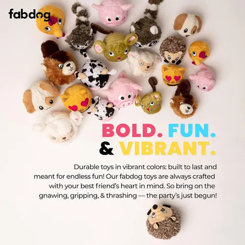 Miniatura 4 de fabdog Hedgehog faball - Juguete chirriante para perros (pequeño)