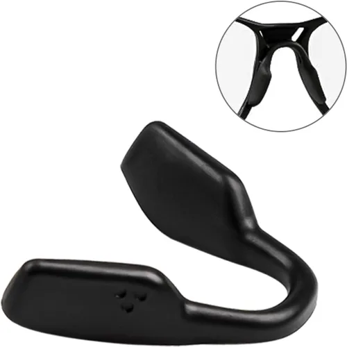 Miniatura 2 de Almohadillas de nariz de repuesto de tamaño regular para gafas Oakley Trajectory OX8171, piezas de nariz suaves de silicona