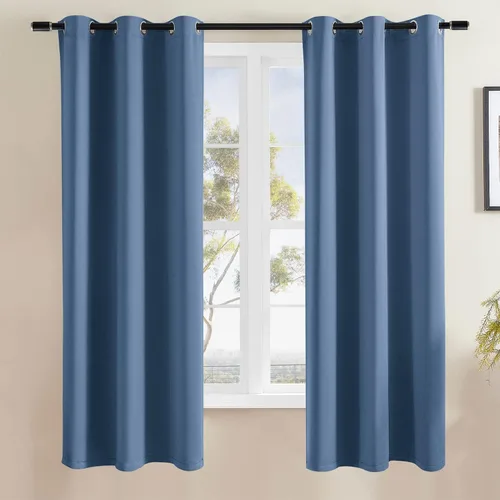Miniatura 11 de Rutterllow - Cortinas opacas con ojales, 2 paneles