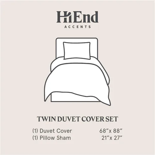 Miniatura 9 de Paseo Road Ranch Life Western Bedding - Juego de funda de edredón de algodón de 2 piezas, tamaño individual, estampado verde de cuernos largos