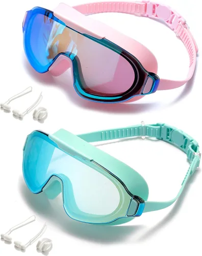 Miniatura 17 de Seasprint - Gafas de natación antivaho de gran angular