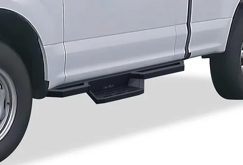 APS Estribos Escalones de Bolsillo de Acero Inoxidable Plataformas Laterales Barras Laterales Compatibles con Ford F150 2015-2026 Regular Cab y