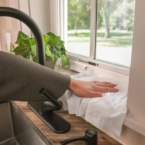 Miniatura 6 de Limpieza diaria – Toallitas de limpieza a base de plantas, suaves y sin plástico para el hogar y la cocina, seguras en manos y superficies