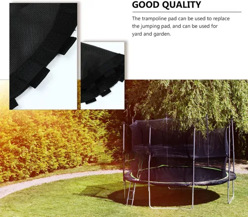 Miniatura 7 de Matress Circle Colchón Trampolín Rebote Piezas de repuesto Mat: Trampolín Mat Malla Salto Cojín 32 pulgadas Accesorios Accesorios