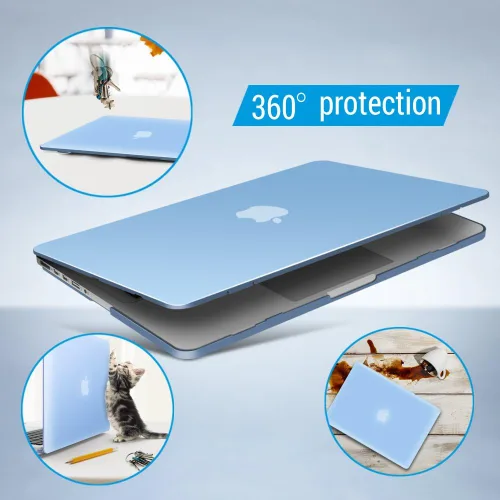 Miniatura 9 de IBENZER Compatible con MacBook Pro de 13 pulgadas 2015 2014 2013 finales 2012 A1502 A1425, carcasa rígida y cubierta de teclado y protector