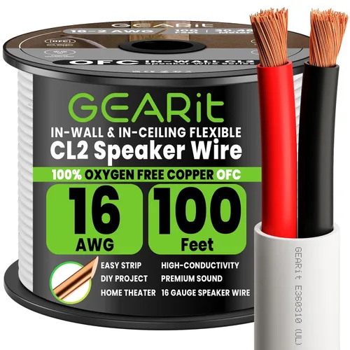 Miniatura 9 de CL2 OFC cable para bocinas - serie GearIT
