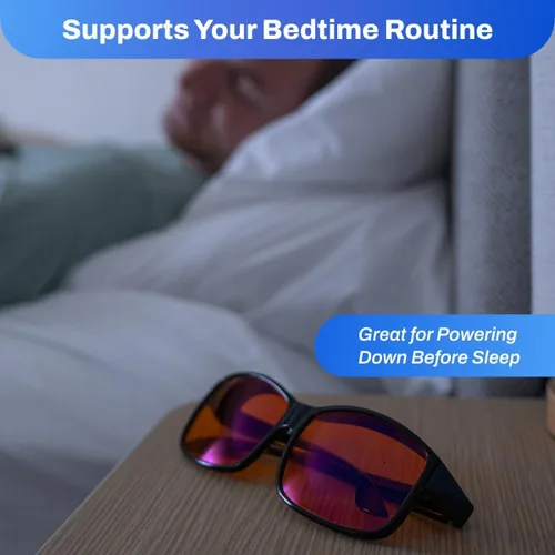 Miniatura 7 de DefenderShield Premium Fit-Over Blue Light Blocking Glasses - Superior Blocking from Gaming PC & Cell Phone Screen Glare.