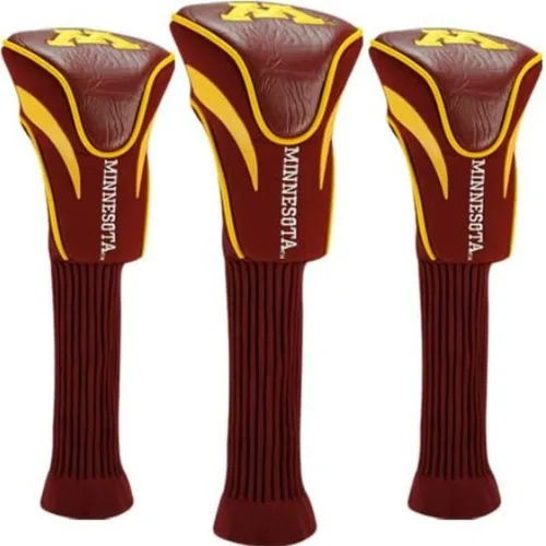 Miniatura 6 de Team Golf NCAA Numerado 1, 3 y X, se adapta a conductores de gran tamaño, utilidad, clubes de rescate y calles, forro de terciopelo para protección