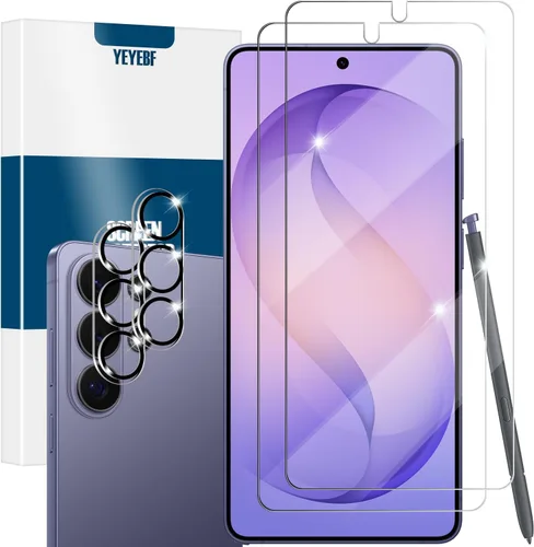Miniatura 14 de Protector de pantalla de vidrio templado transparente para Galaxy S20 FE HD + protectores de lente de cámara, [2+2 unidades] [vidrio 3D]