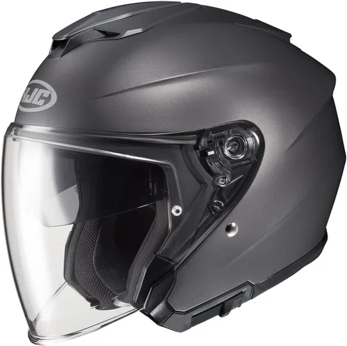 Miniatura 6 de HJC i30 - Casco de motocicleta natural sólido, aprobado por DOT (negro, XS)