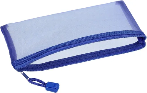 YOKIVE Paquete de 6 bolsas de malla para cosméticos, estuches de nailon A6 | Organizadores de viaje con cremallera, bolsa de maquillaje, ideal para