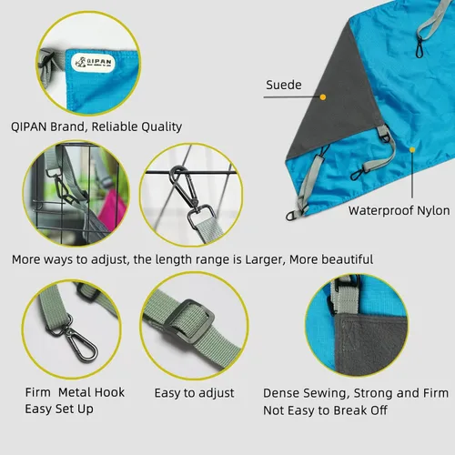 Miniatura 4 de Hamaca Extra Grande para Gatos para Jaula, Cama Colgante, Alfombra Suave Lavable para Exteriores, Almohadilla Refrescante Impermeable para Gatitos