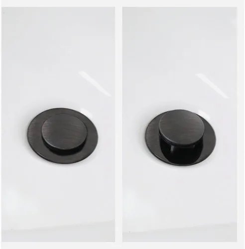 Miniatura 5 de Reemplazo de tapón emergente para fregadero de baño para conjunto de drenaje emergente de lavabo, bronce frotado con aceite, 11043