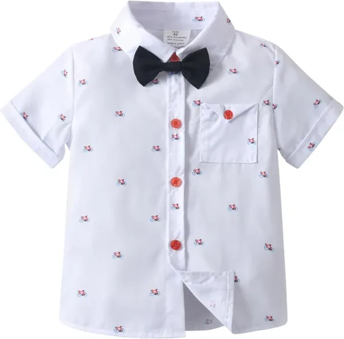 Miniatura 14 de Conjunto de traje de caballero para bebé niño