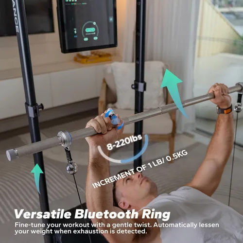 Miniatura 3 de Speediance Gym Monster Smart Home Gym, máquina de entrenamiento de fuerza multifuncional, estación de entrenamiento de jaula de potencia Smith