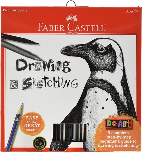 Faber-Castell – Kit de dibujo y boceto para niños – Artesanías premium para niños