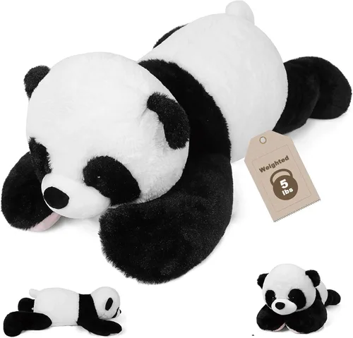 Miniatura 11 de JellyMallow Animales de peluche de elefante con peso de 24 pulgadas, color azul, almohada de felpa de elefante gigante abrazable para niños y adultos