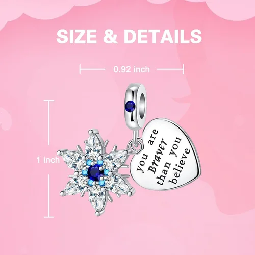 Miniatura 6 de Dije colgante de plata de ley 925 con forma de corazón y gato, para pulseras y collares, joyería de regalo para mujeres, niñas, familiares y amigas