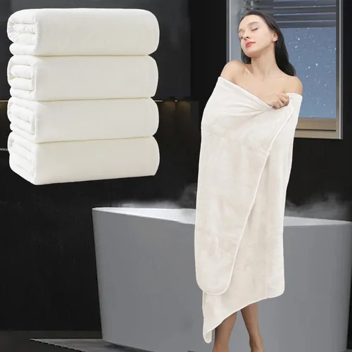 Miniatura 46 de Sábana de Baño Extra Grande de 4 Piezas (35"x70") - Sábana de Baño Ultra Suave de Tamaño Grande, Juego de Sábanas de Baño para Baño de Hotel, Sábana