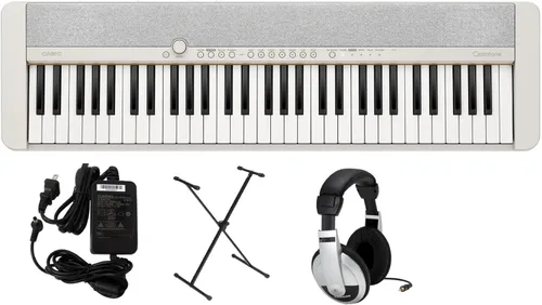 Miniatura 17 de Casio Casiotone CT-S1 – Teclado retro sensible al tacto de 61 teclas Diseño elegante y portátil para principiantes y profesionales Piano de cola