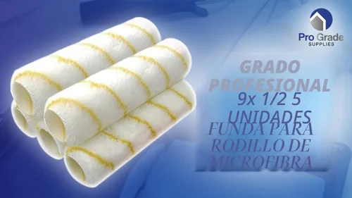Miniatura 8 de Pro Grade - Cubiertas de rodillos de pintura - Paquete de 5 de microfibra de 1/2 x 9 pulgadas