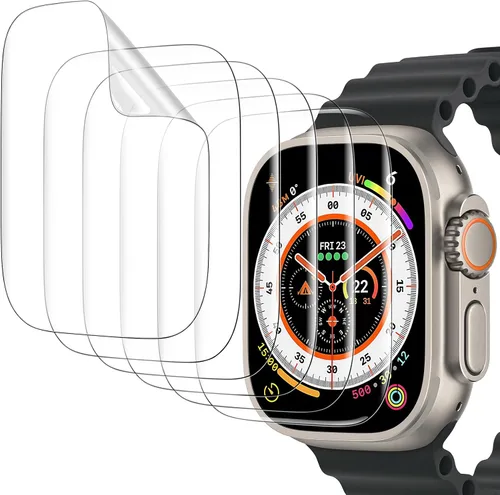 Miniatura 11 de Misxi 6 unidades Protector de pantalla de TPU suave transparente para Apple Watch Series 3 Series 2 Series 1 38mm, Protector de pantalla de alta