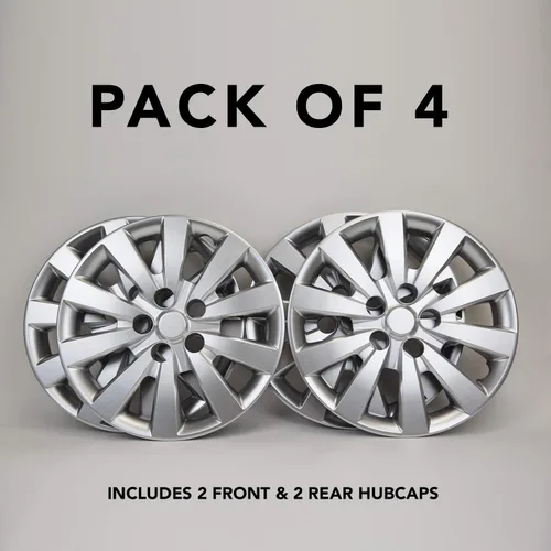 Miniatura 5 de Mayde Tapacubos de 16 pulgadas – Compatible con Nissan Sentra (juego de 4), fundas de rueda para modelos 2013-2018 Plateado