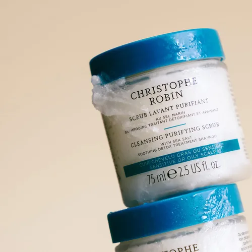 Miniatura 6 de Christophe Robin Purifying Scalp Scrub with Sea Salt – Deep-Cleansing Detox Treatment for Oily Roots & Sensitive Scalps, Removes Build-Up & Soothes
