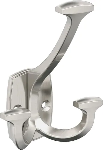 Miniatura 10 de Amerock H37004CZ Gancho de pared decorativo Vicinity de triple punta Gancho en bronce champán para abrigos, sombreros, mochilas, bolsos