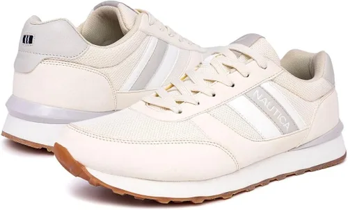 Miniatura 6 de Nautica Tenis con cordones para hombre informales, elegantes y cómodos para caminar