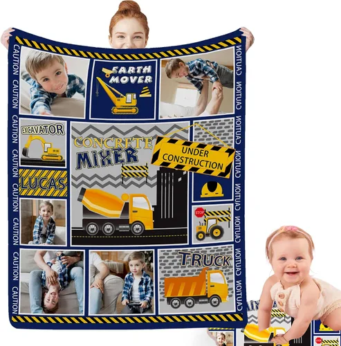 Miniatura 9 de Artsadd Manta facial personalizada de princesa para niñas, personalizada con cara de niños, manta personalizada para niños, nombre de foto de bebé
