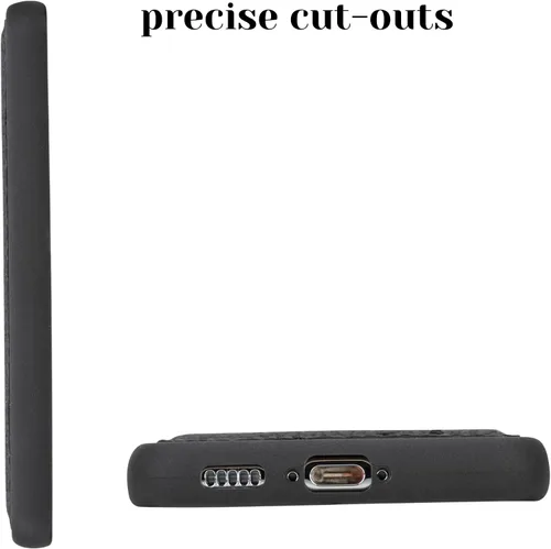Miniatura 6 de BLACKBROOK Funda de piel de alta calidad a presión compatible con Samsung Galaxy S24, elegante funda de cuero de grano completo con la máxima