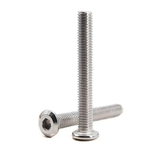 Miniatura 9 de Tornillos de cabeza Allen avellanados con remache M8 x 3.937 in, tornillos de conexión para muebles, acero inoxidable 304