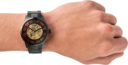 Miniatura 6 de Fossil - Reloj de pulsera automático y mecánico de estilo Townsman en acero inoxidable para hombre
