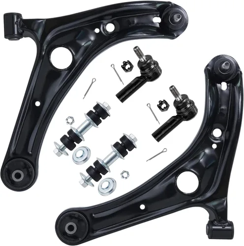 Miniatura 310 de Detroit Axle - Kit de extremo delantero para Chrysler 300 Dodge Charge Challenger 2011-2023, 2 brazos de control inferiores traseros 2 rótulas