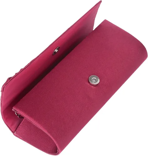 Miniatura 6 de Mujer Damara grandes satén Bowknot Prop boda novia bolsas de embrague noche
