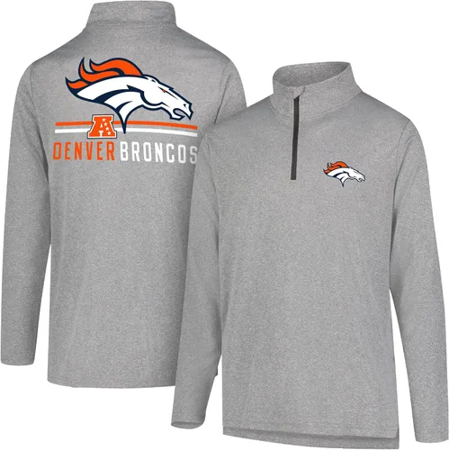 Miniatura 6 de Ultra Game Men's NFL Official Super Soft Quarter Zip Long Sleeve T-Shirt