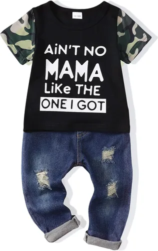 Miniatura 119 de Renotemy Ropa de bebé para niño, trajes de mezclilla, sudadera con capucha para bebés, pantalones de mezclilla, ropa para niños pequeños