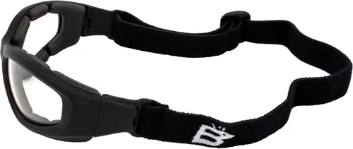 Miniatura 5 de 2 pares de gafas Birdz Eyewear Soar Safety acolchadas para motocicleta, marcos negros