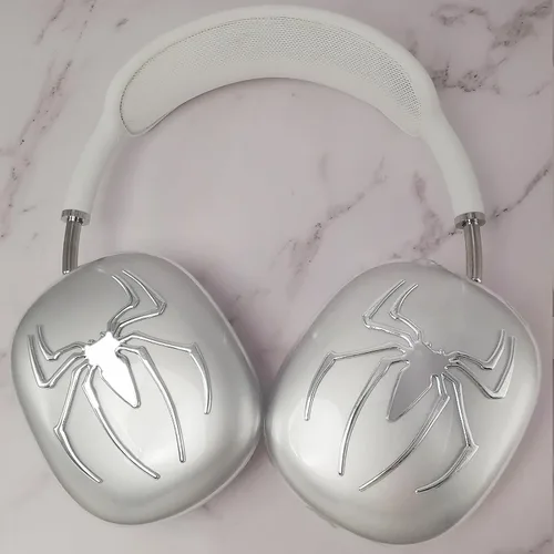 Miniatura 29 de MORWLAT Funda para AirPods Max con Diamantes de Imitación Brillantes Estrellas, Fundas Suaves Bonitas Transparentes y Brillantes para Mujeres