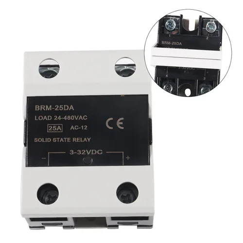 Miniatura 2 de Controlador de temperatura PID digital REX-C100 PID Termostato Controlador de temperatura Digital REX C100 con relé SSR 25DA K Sonda de termopar RKC