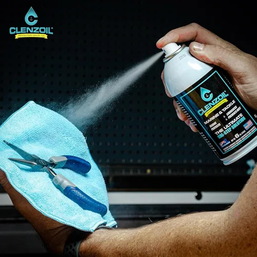 Miniatura 8 de Clenzoil Marine & Tackle - Lubricante de aceite para equipos de pesca - para carretes de cuidado de peces, motores de barcos, descensores y más