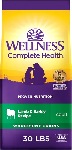 Miniatura 29 de Wellness Complete Health - Alimento seco para perros con granos, ingredientes naturales, fabricado en Estados Unidos con carne real, todas