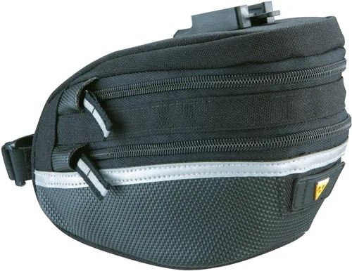 Miniatura 4 de Topeak Wedge Pack II - Bolsa de asiento con fijador F25 y funda para lluvia, tamaño pequeño