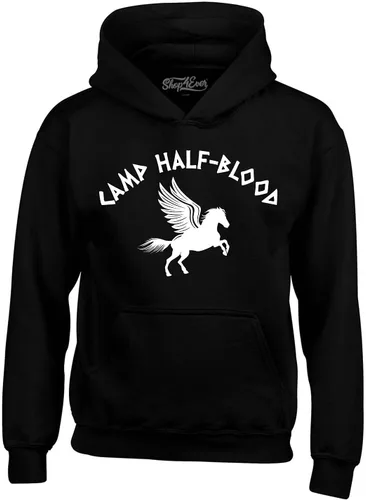shop4ever Sudaderas con capucha Camp Half Blood White
