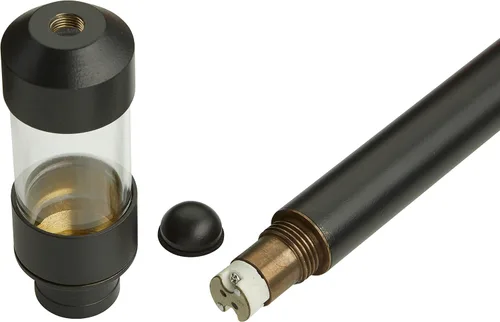 Miniatura 5 de VOLT Max Spread - Luz de camino de latón negro de 12 V (25 pulgadas de alto, pantalla de 9 pulgadas) con bombilla LED G4 blanca cálida de 3 W 2700 K